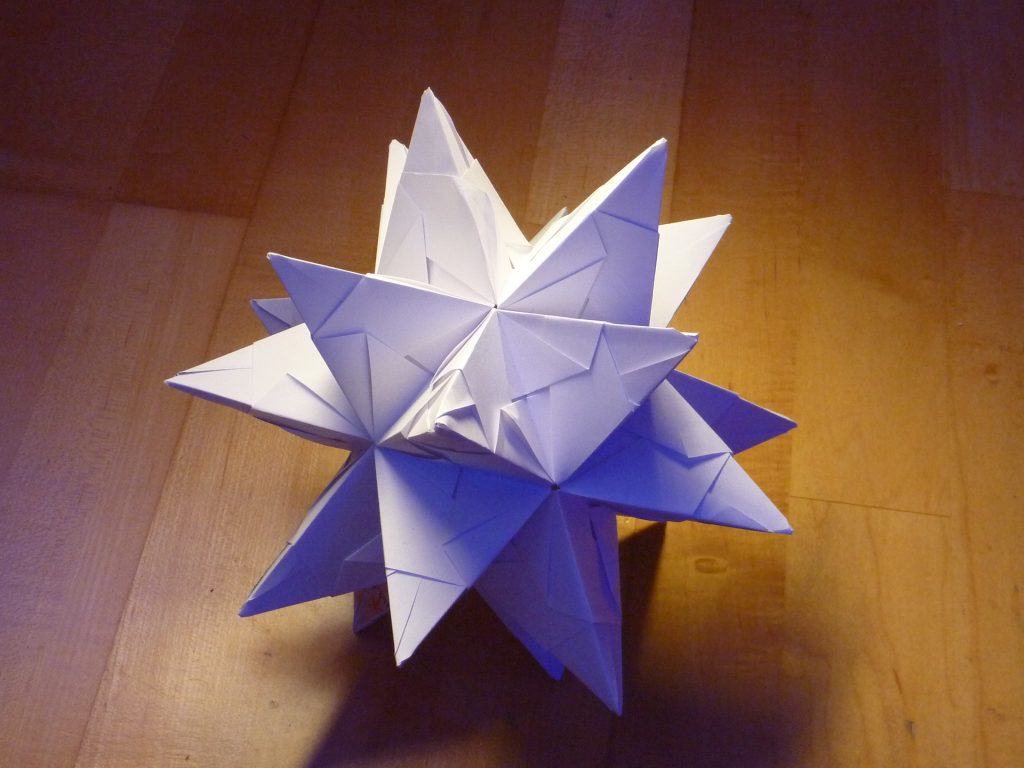 Folded Paper Star